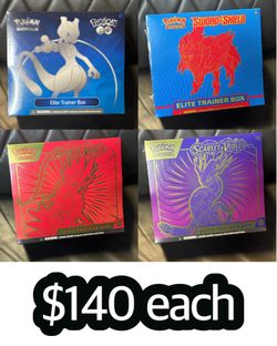 Pokemon ETB Elite Trainer Box $140