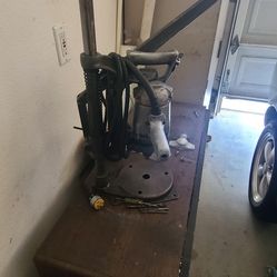 Vintage Black And Decker 1/2" Drill With No. 40 Bench Stand