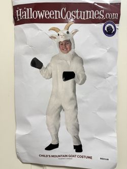 Child’s Mountain Goat Costume Size: M (5-6)