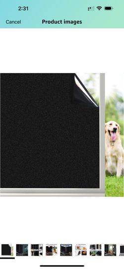 100% Blackout Window Film 