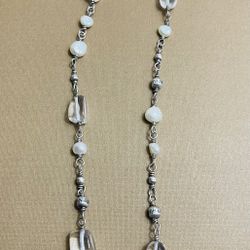 🔲.    STERLING SILVER NECKLACE 