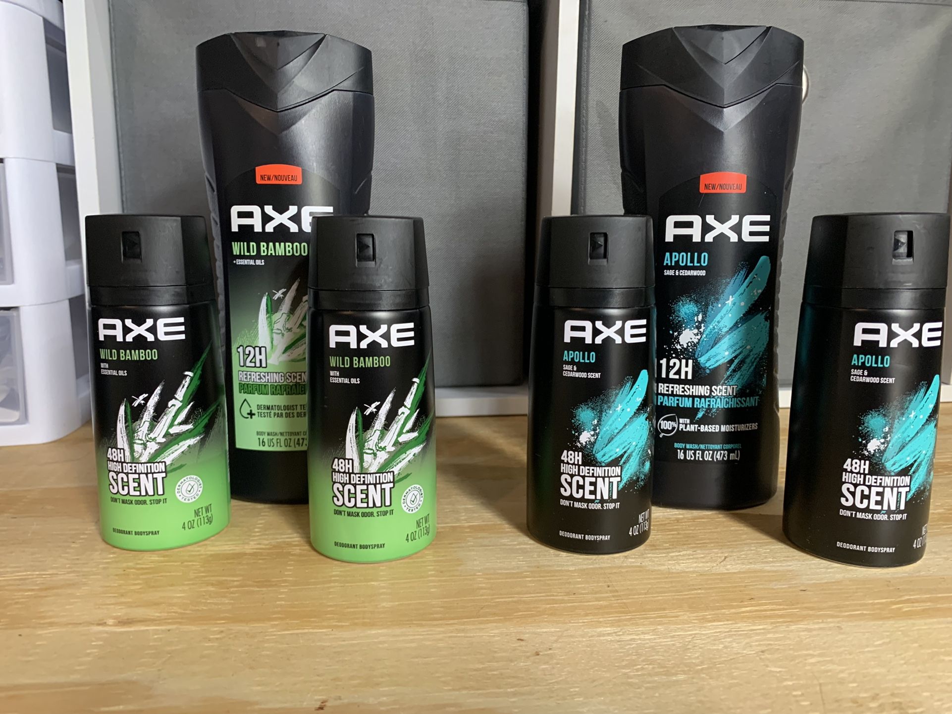 Axe Bodywash & Deodorant 