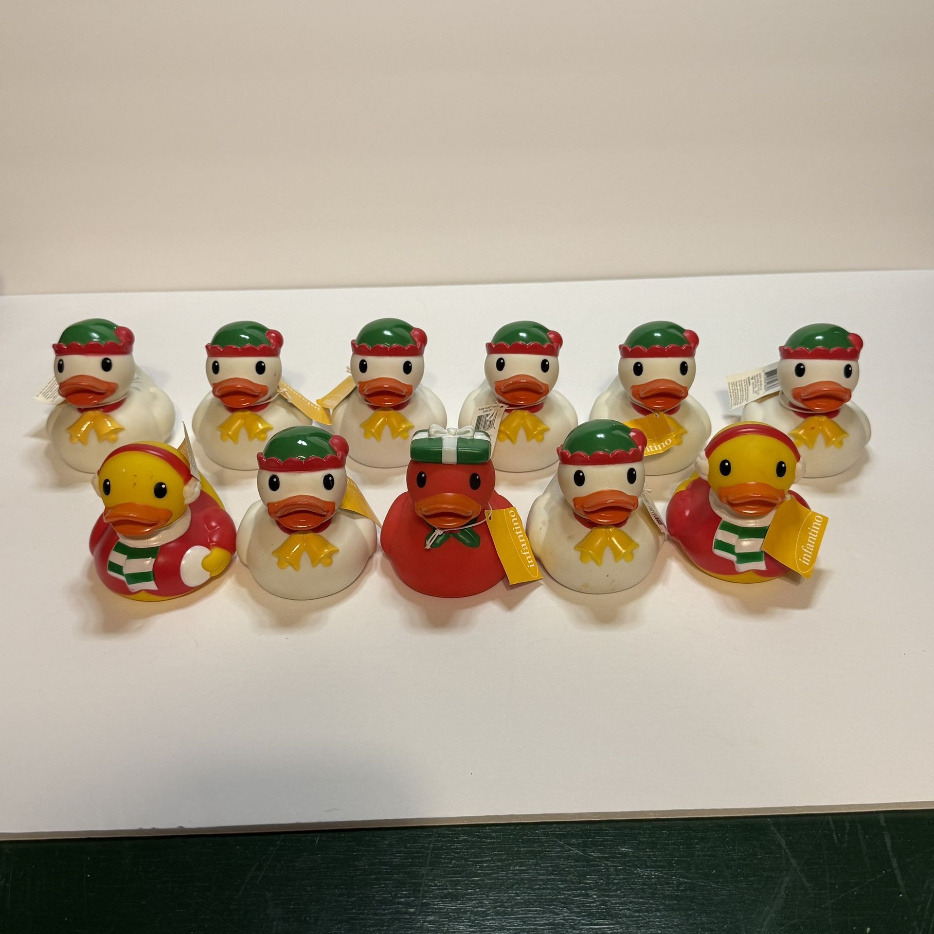 Christmas Rubber Ducks Ducky Duckies