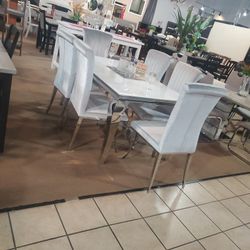 7pc Standard Height Dining Set