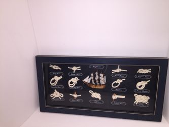 Nautical shadow box