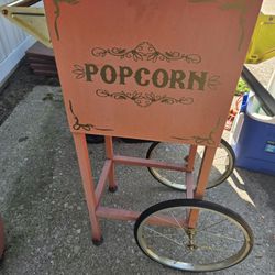 Vintage Popcorn TROLLEY/only Bottom