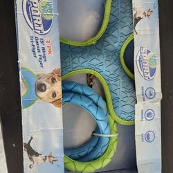 Happy Tails Sport dog 3 PK 15" Rings,  Donut Flyer, Tri-Flyer