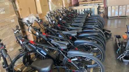 Adult Electric Bicycles, 350W 26" Electric Mountain Bicycle, 48V Battery, 22Mph Electric Mountain Bike, Adjustable 7 Speed E-Bikes for Adults UL2849