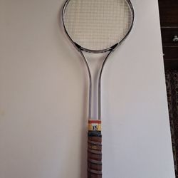 Vintage 1970s Garcia X-15 Aluminum Tennis Racket