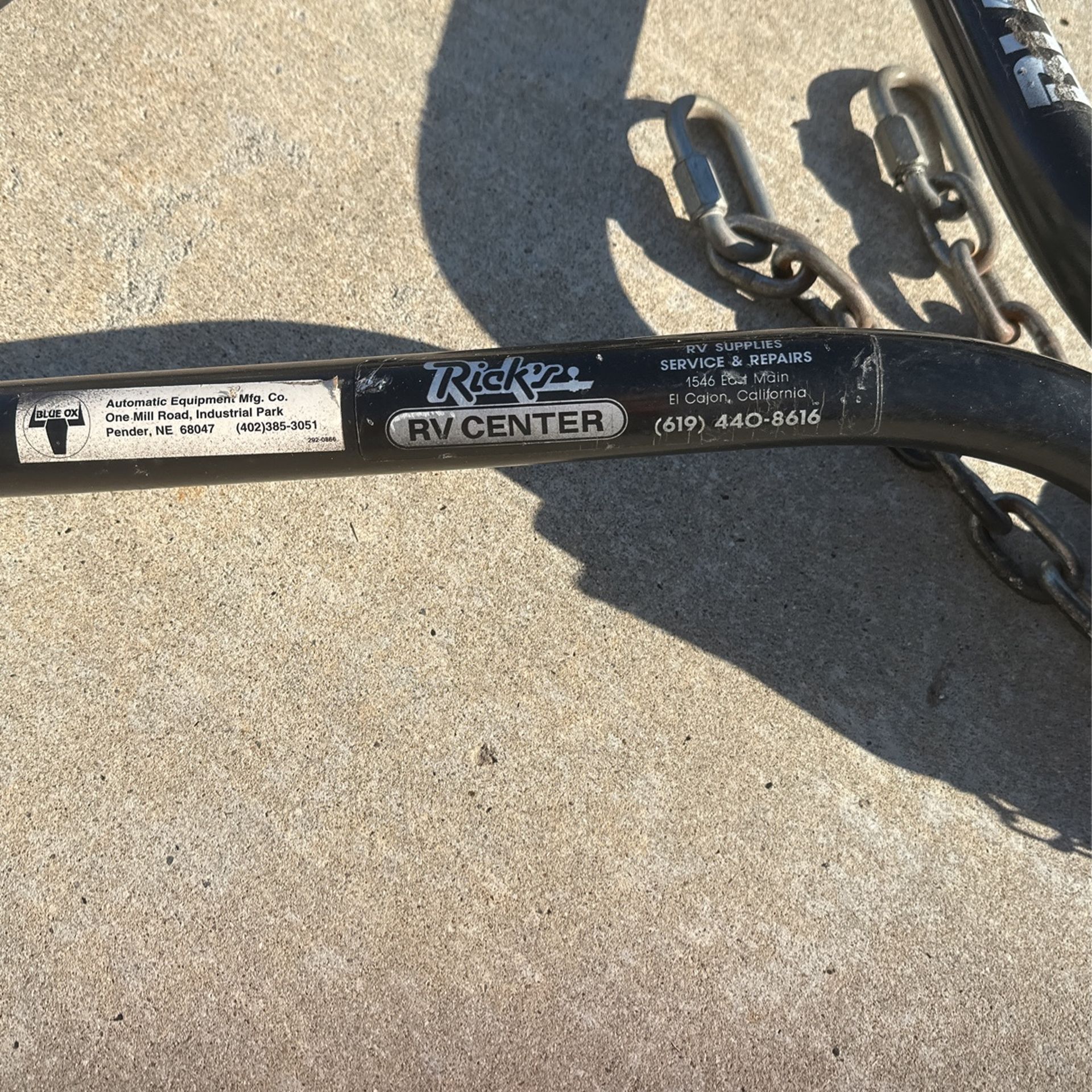 Blue Ox Car Tow Bar for Sale in San Diego, CA OfferUp