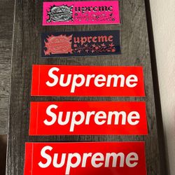 Supreme Sticker Lot Of 5!