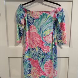 Laurana Off The Shoulder Lilly Pulitzer Dress