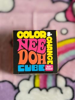 NeeDoh Blue Color Change Cube UFT/UFS