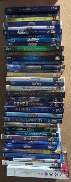 Disney Movies 4K, Blu Ray, DVD
