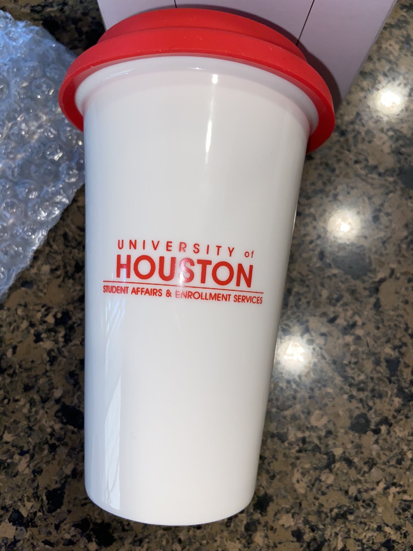 University of Houston coffee cup