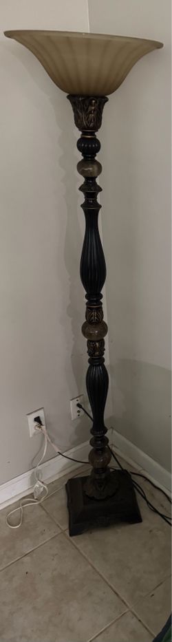 Allen + Roth 72 inch Torchiere Floor Lamp