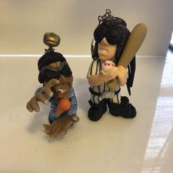 2 new custom key chain bob romeo medusa oakley display for Sale in