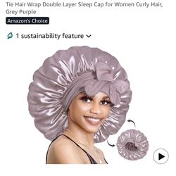 Satin Silk Hair Bonnet
