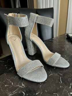rhinestone heels