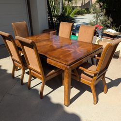  Redwood Dining Room Chairs. 