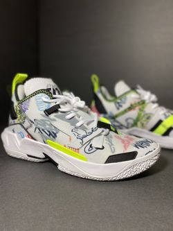 Jordan Why Not Zero.4 BASKETBALL SHOES Graffiti Colorway- Mens Size 8.5 (Shipping and Pickup Only)