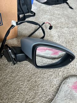 Passenger mirror/grey