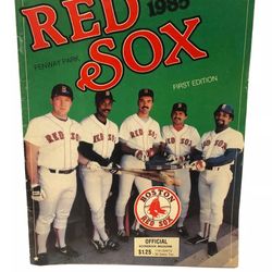 Vintage Boston Red Sox Fenway Park 1985 Official Magazine 1st Edition M148 Rare