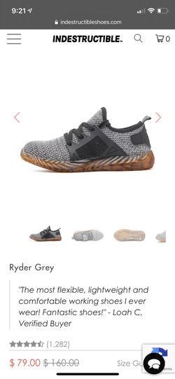 Indestructible Brand Shoe