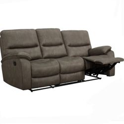 Barcalounger Fabric Reclining Sofa