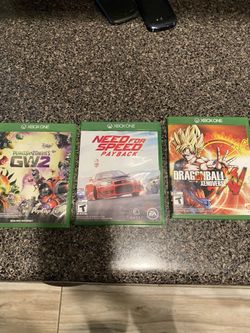 3 Xbox one Games