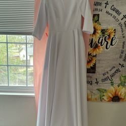 Size 4 White Dress 