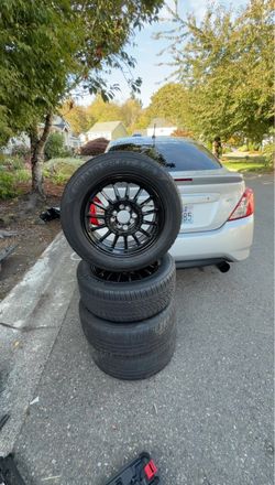 TRMotorsport lightweight multi-spoke design rims (Gloss Black)