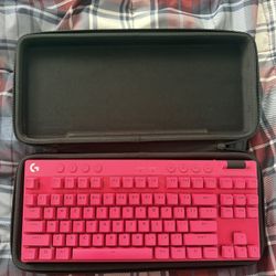 Logitech Keyboard Magenta Pro X TKL