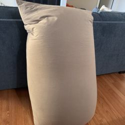 [Used] Grey/Beige Short Yogibo Bean bag