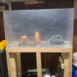 50 Gallon Acrylic, Fish Tank With Stand And Electric Hub