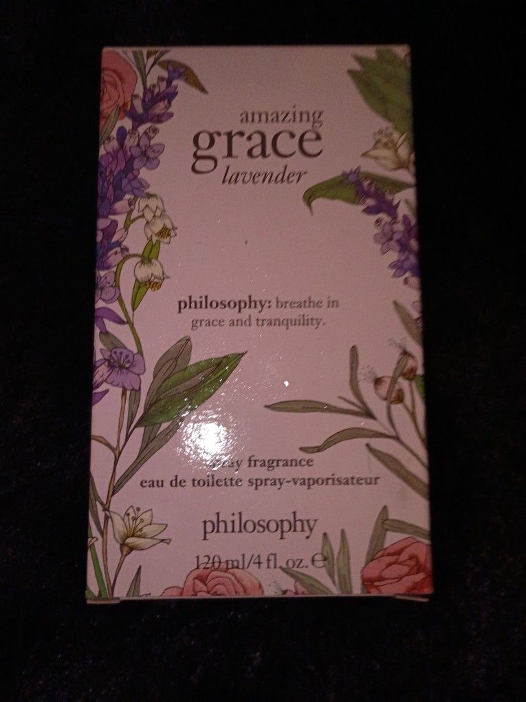 Amazing Grace Lavender Philosophy Perfume 4 Oz