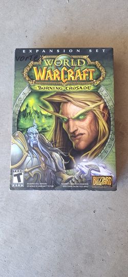 World Of Warcraft The Burning Crusade DVD game 