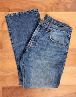 GAP Premium Boot Jeans Straight Leg Denim Pants 100% Cotton Mens 33x30