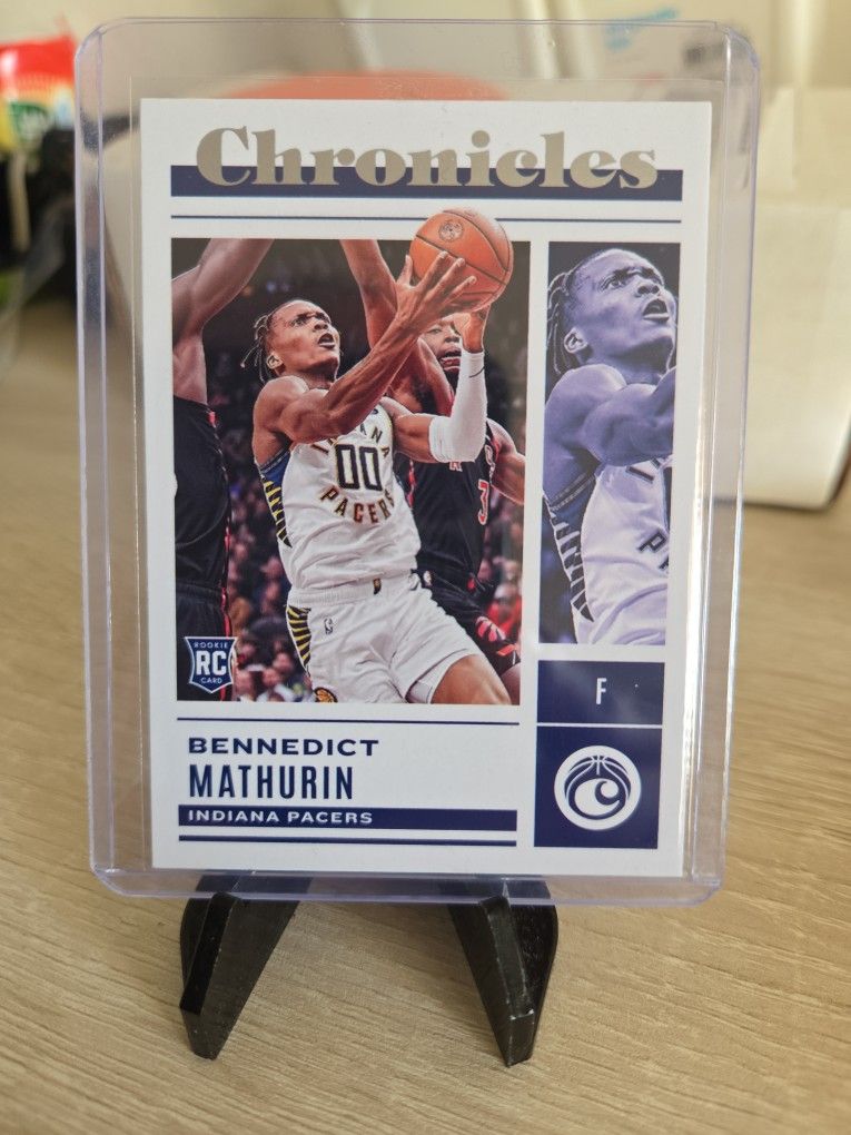 Pacers Bennedict Mathurin Rookie Card