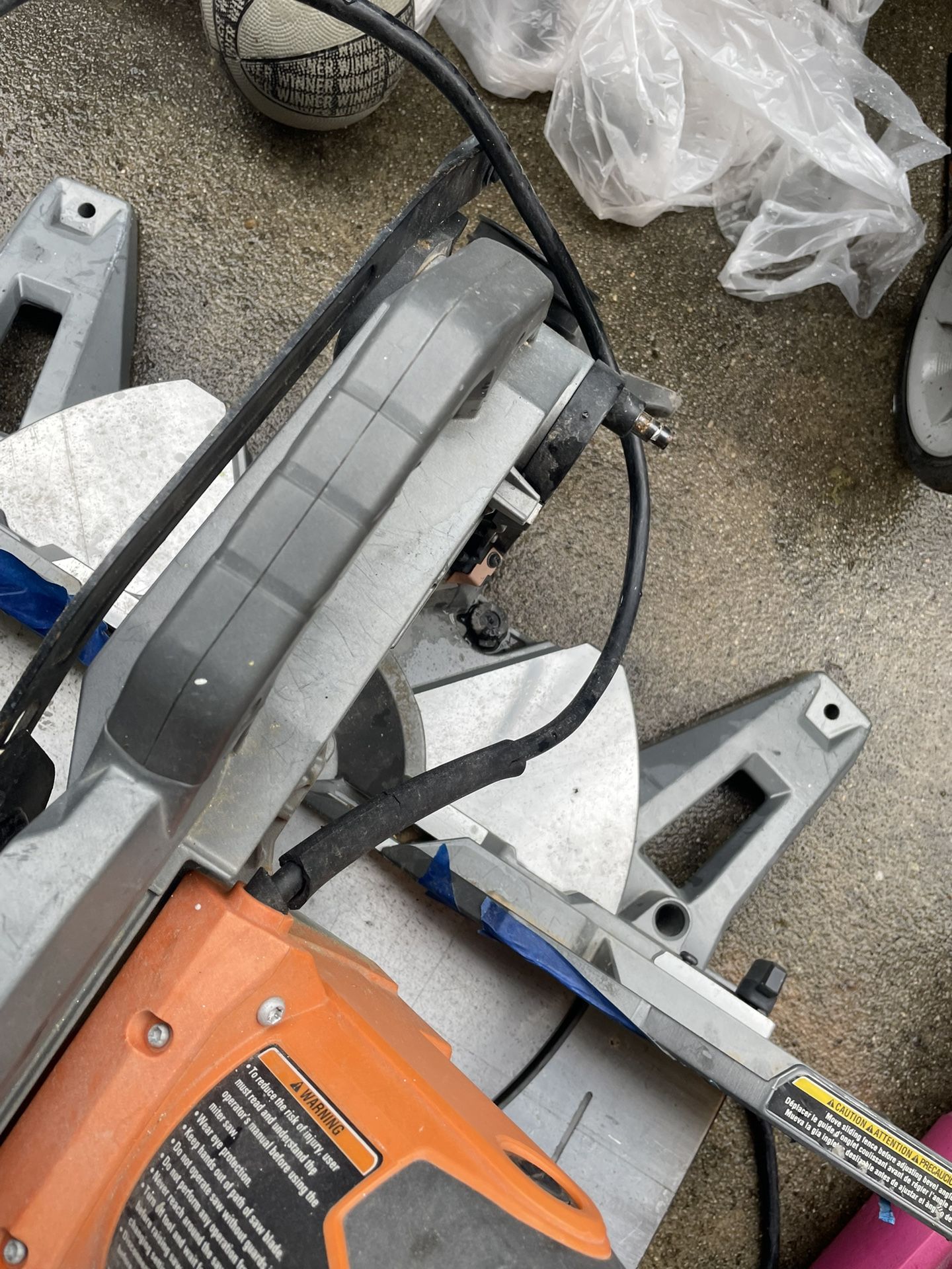Compressor and Chop Saw