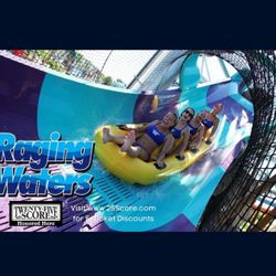 3 Raging Water Tickets (2 Tickets +meal &1 Regular Admission Ticket)