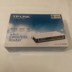 TP-LINK  4-Port Cable/DSL Router TL-R460