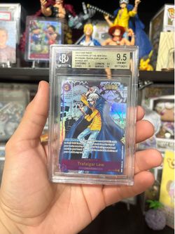 One Piece Trafalgar Law Manga Art #OP05-069 BGS 9.5 Gem Mint