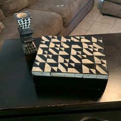 Candle Holder And Box