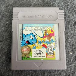 The Smurfs Nintendo Game Boy Authentic Tested Working