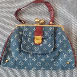 Women's Monogram Denim Purse $400 Pickup In Oakdale 