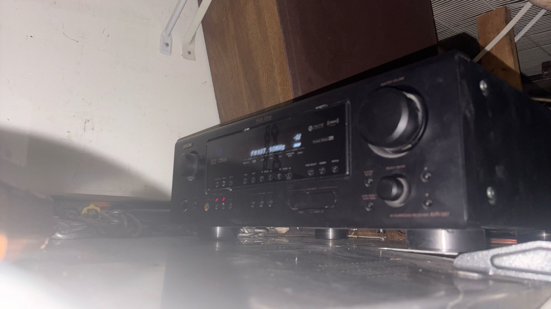 Amp receiver and trifecta of speakers