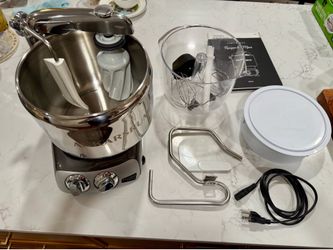 Ankarsrum Assistent Original Stand Mixer – Black Chrome