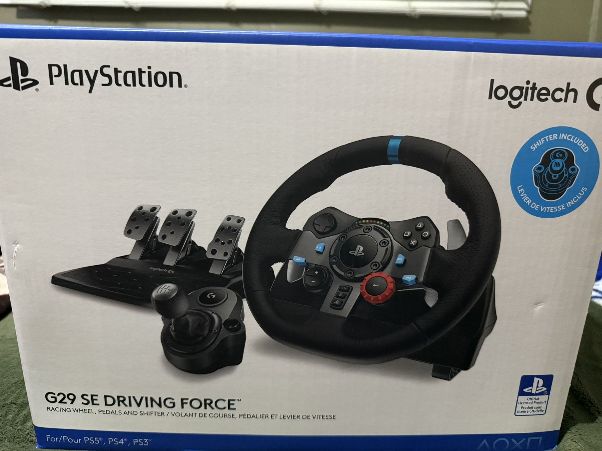 Logitech G29 Steering Wheel + Gran Turismo 7