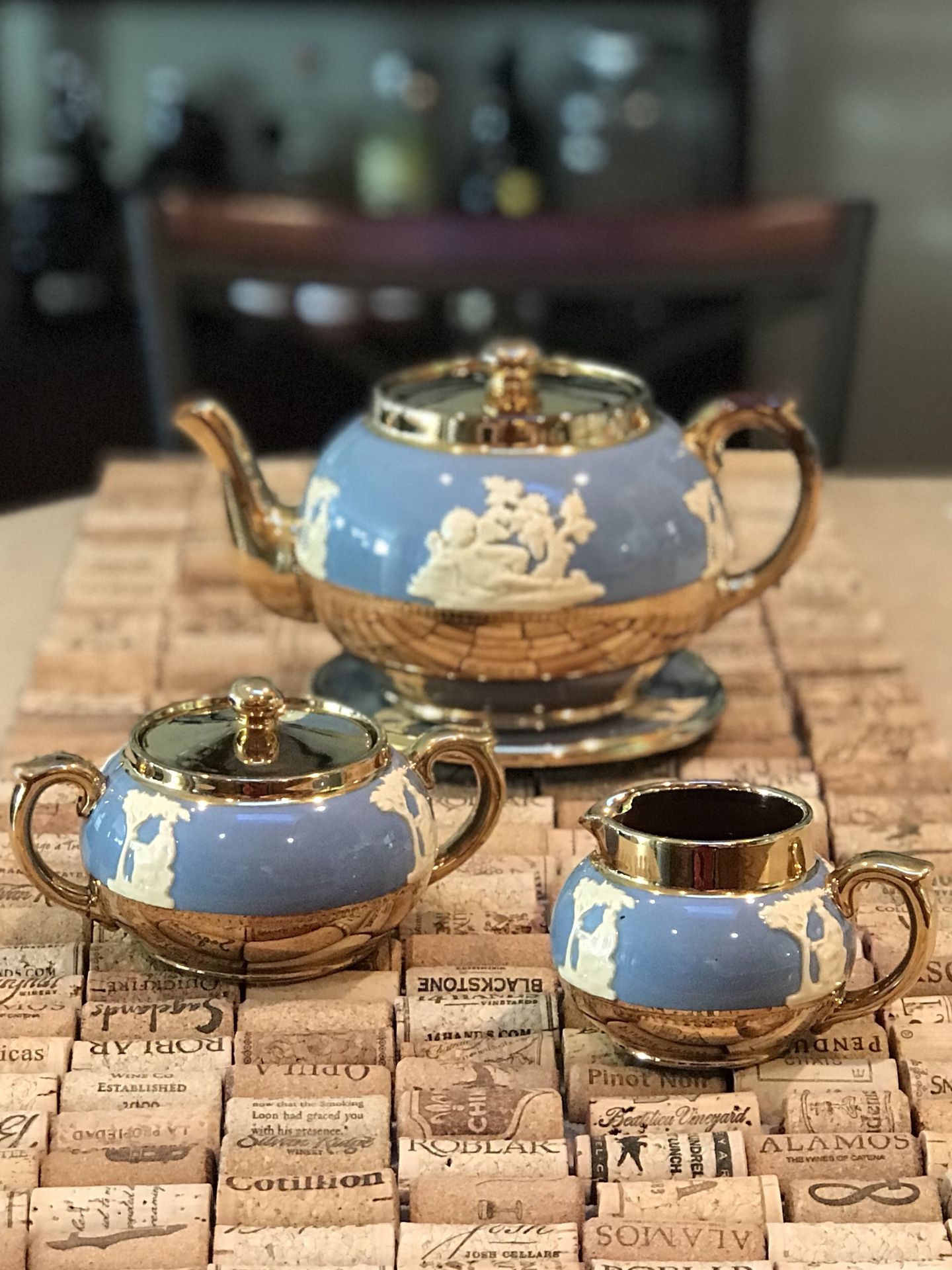 Vintage Gibsons Staffordshire Teapot Set